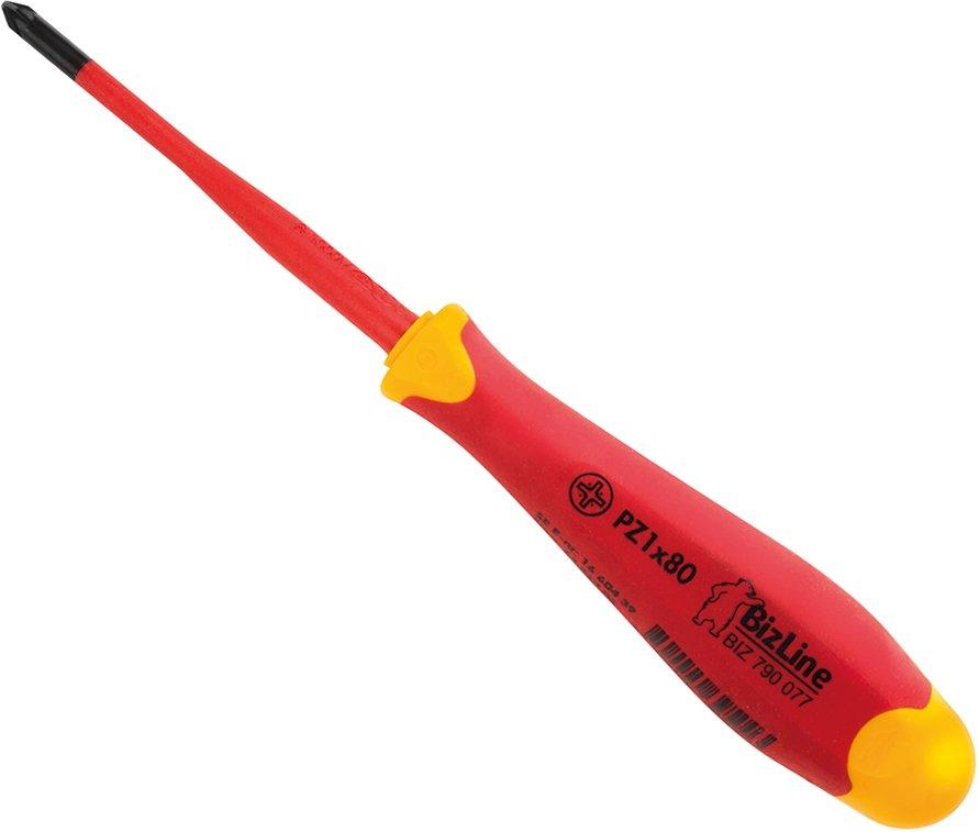 BIZ 790077, Schraubendreher i-SLIM PZ1 1000 V isoliert 4.5 x 80 mm Premium