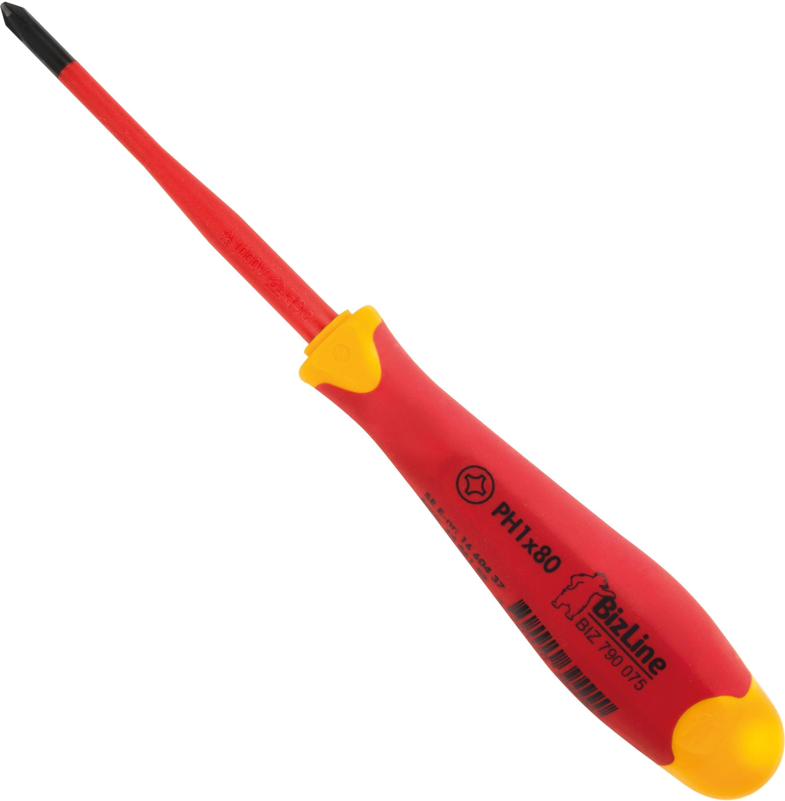 BIZ 790075, Schraubendreher i-SLIM PH1 1000 V isoliert 4.5 x 80 mm Premium