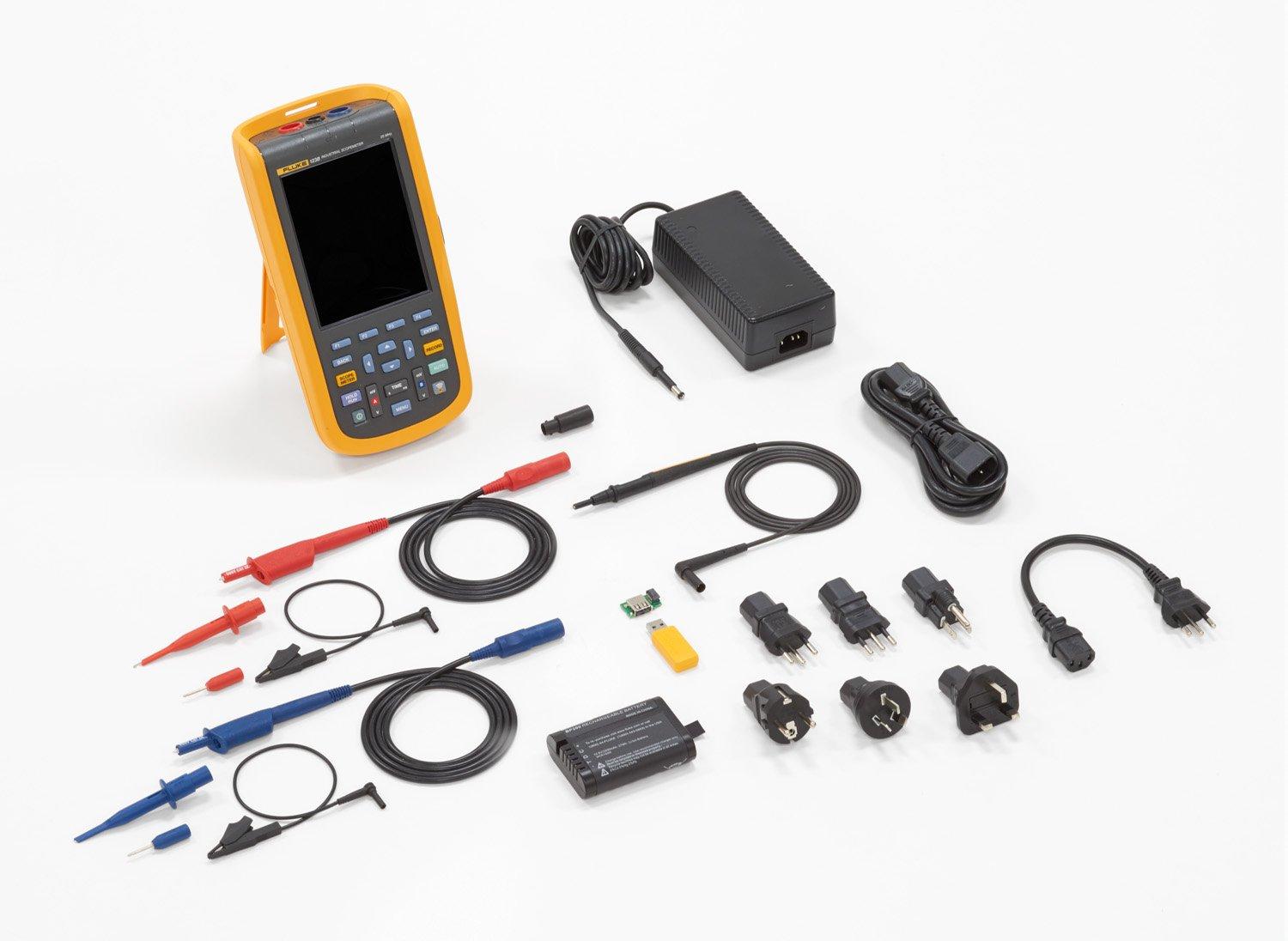FLUKE-123B/EU/S, Industrie ScopeMeter + SCC 20MHZ, EU