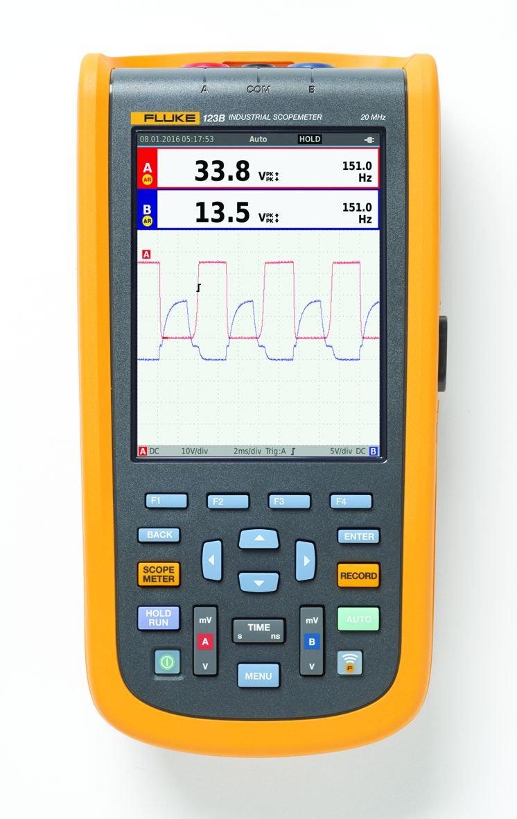 FLUKE-123B/EU, Industrie ScopeMeter 20MHZ, EU