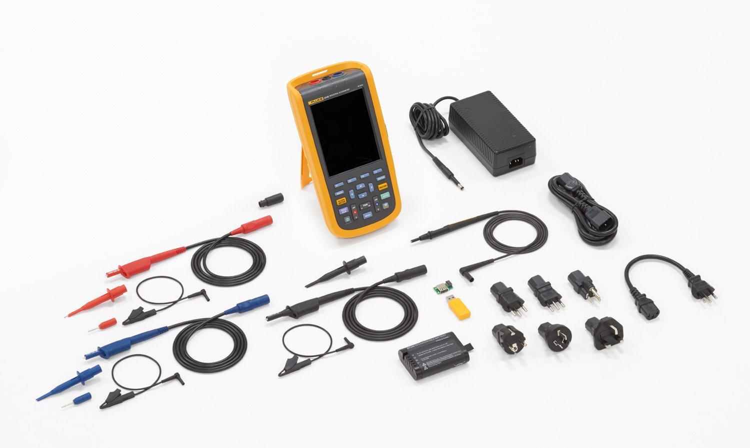 FLUKE-124B/EU/S, Industrie ScopeMeter + SCC 40MHZ, EU