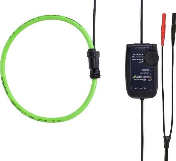 METRAFLEX 3000, Flexibler Stromsensor 30/300/3000 A, 100/10/1 mV/A, Schleifenlänge 610mm