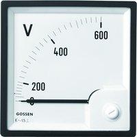 9660120000B, Anzeigeinstrument Typ EQB 96, Bereich 60/120A, Skala 60/120A