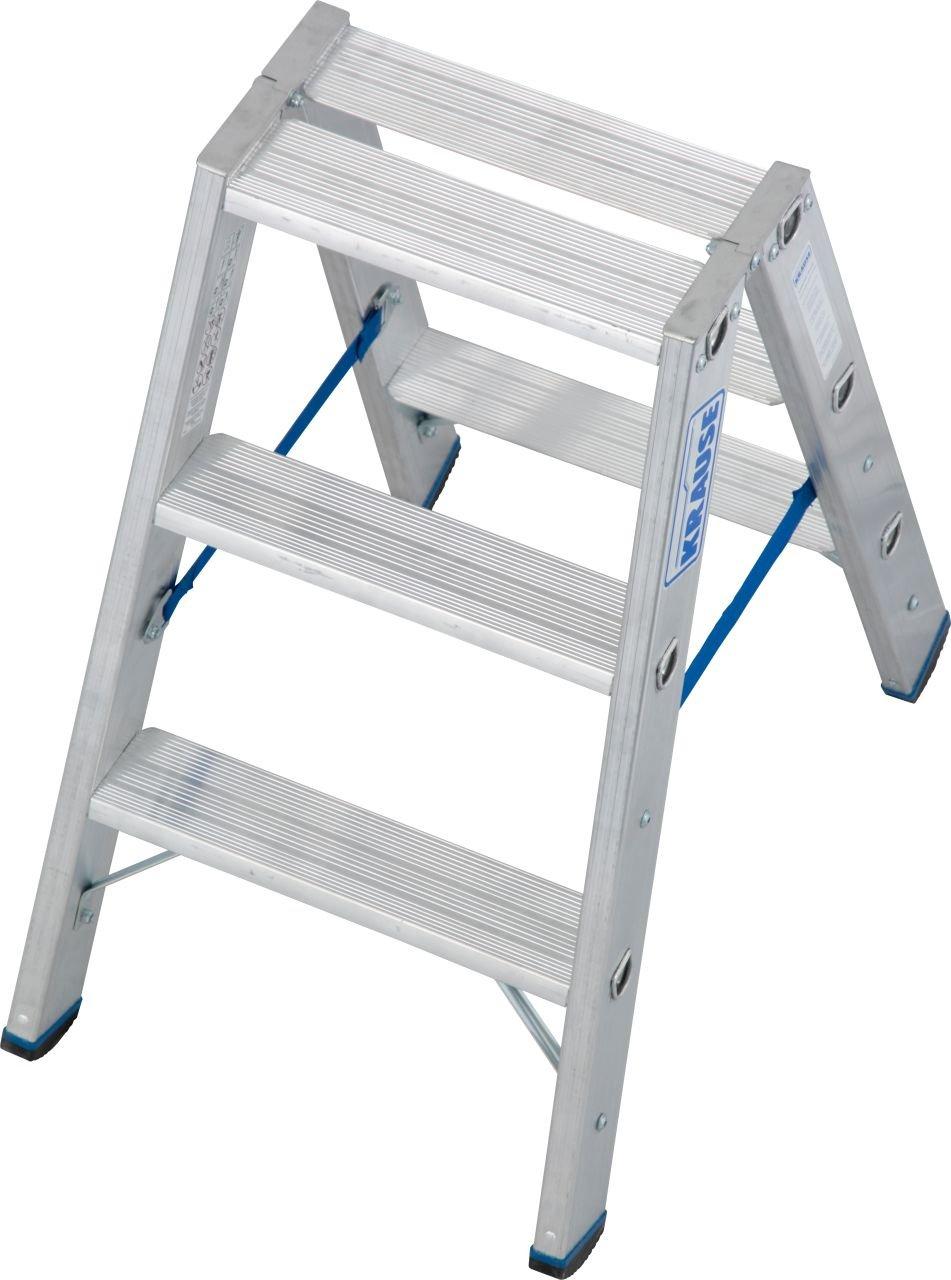 124715, STABILO Stufen-DoppelLeiter 2x3 Stufen