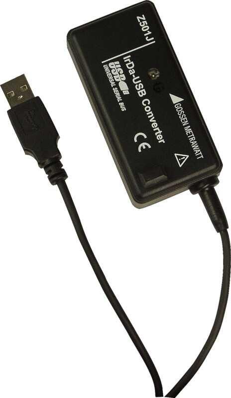 IrDa-USB Converter, Schnittstellenadapter für Prüfgeräteanschluß an PC (IrDA-USB)