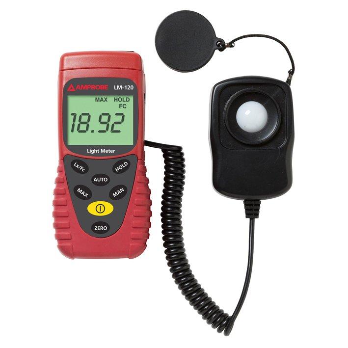 LM-120, LM-120 Digitales Luxmeter mit Data-Hold, Man/Auto Messbereichswahl