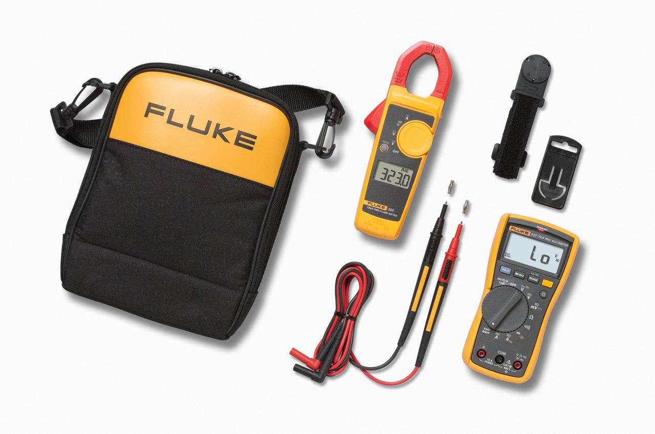 FLUKE-117/323 EUR, Fluke Electrician's Multimeter Combo Kit
