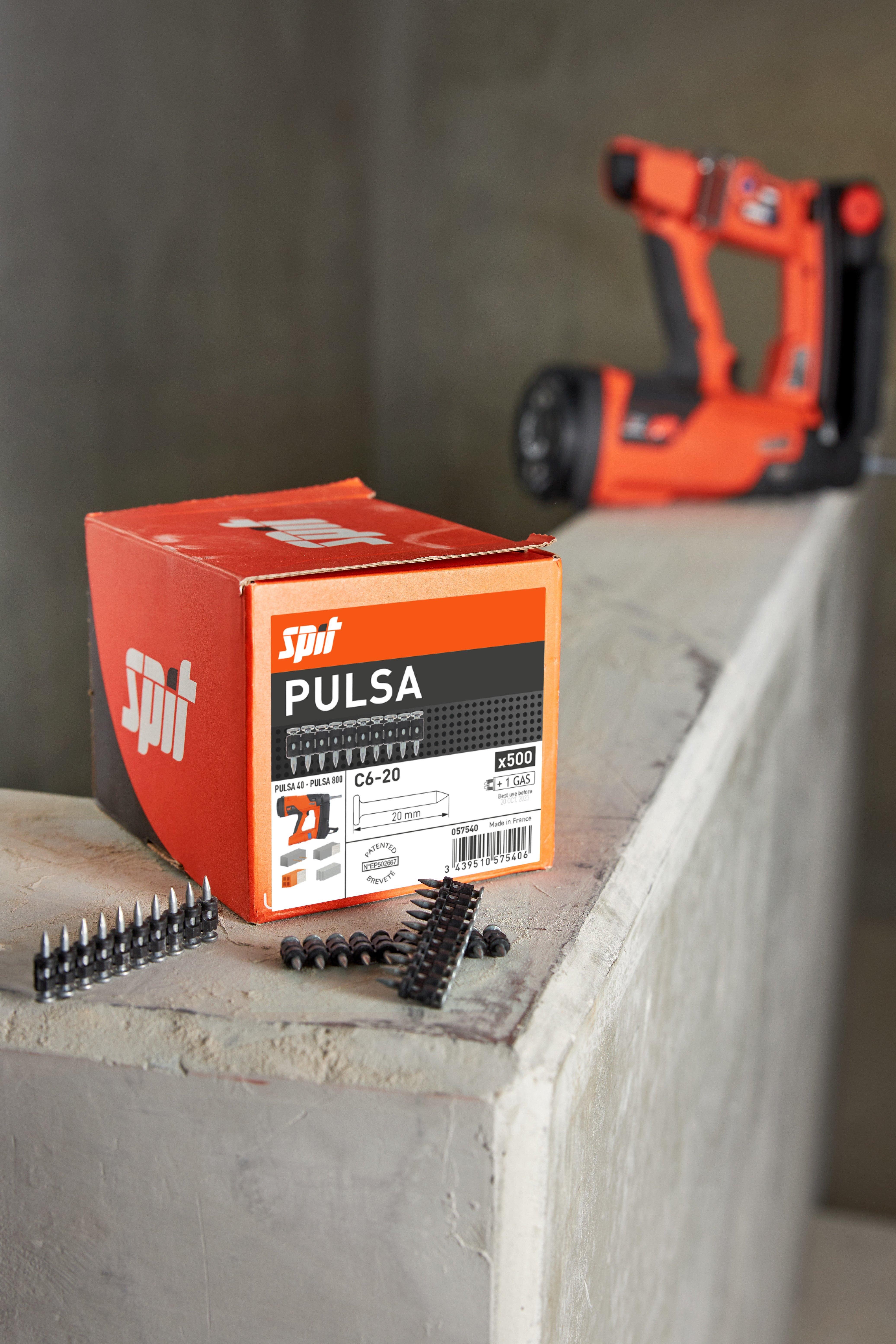 057546, Pulsa Nagel C6-25 (1500) Pulsa Standardnägel m. Gas