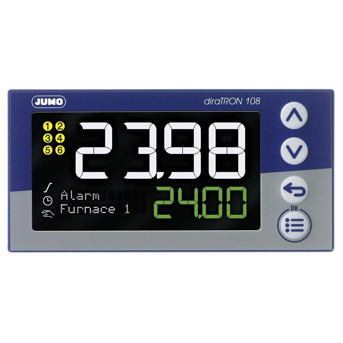 702113/8-0000-25/000, Kompaktregler zum Schalttafeleinbau, (96x48 mm), AC/DC 20 bis 30 V