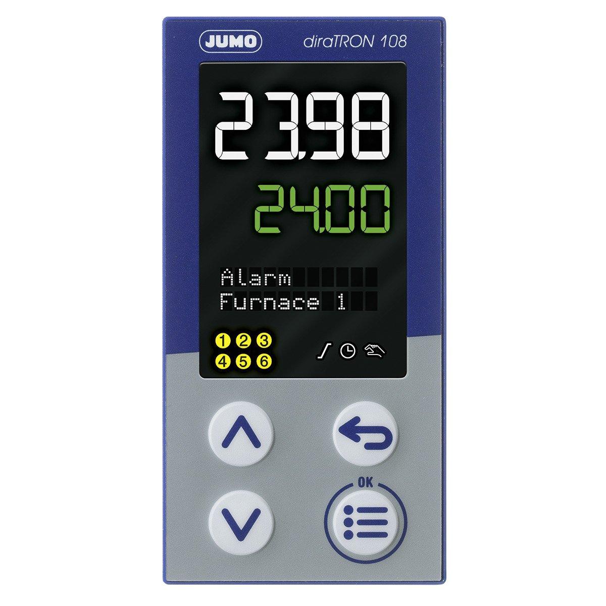 702112/8-0000-25/000, Kompaktregler zum Schalttafeleinbau, (48x96 mm), AC/DC 20 bis 30 V