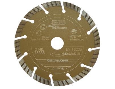 DIA-SCHEIBE GOLD II, Diamantscheibe Gold II 150 x 22,2 mm