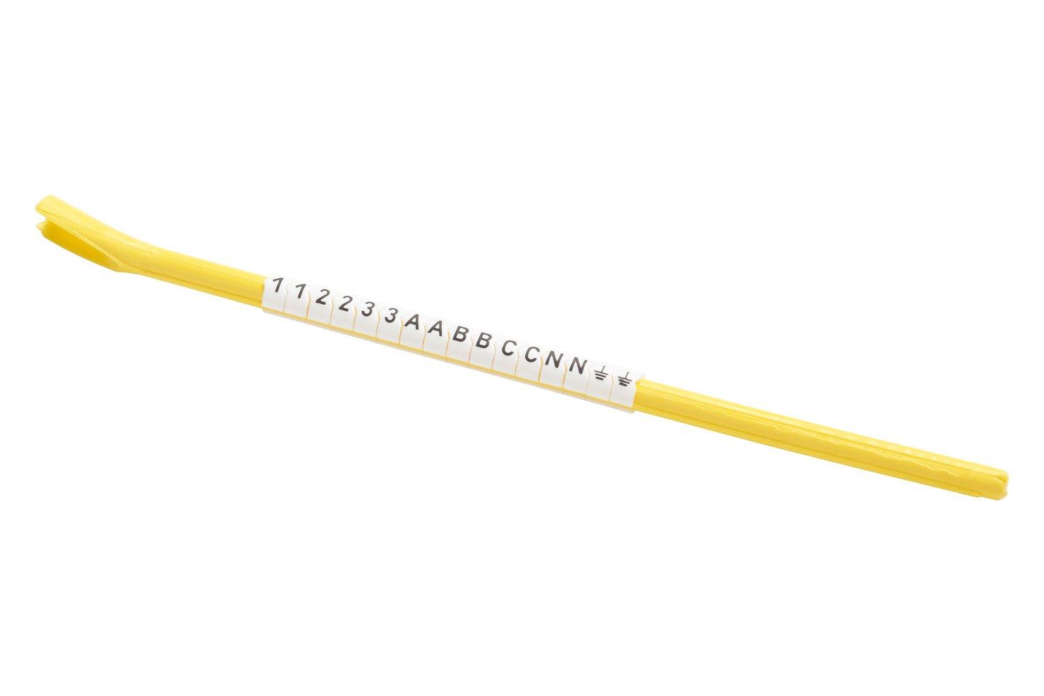 FLUKE-PQ-MARKER, Kabelmarkierer-Satz 3 Phasen, N, PE