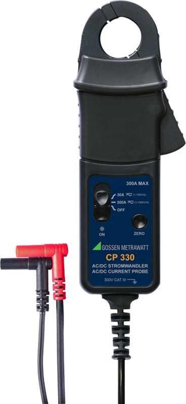 CP330, AC/DC Zangenstromsensor mit Spannungsausgang für Multimeter, 30/300A, 25mm Ø