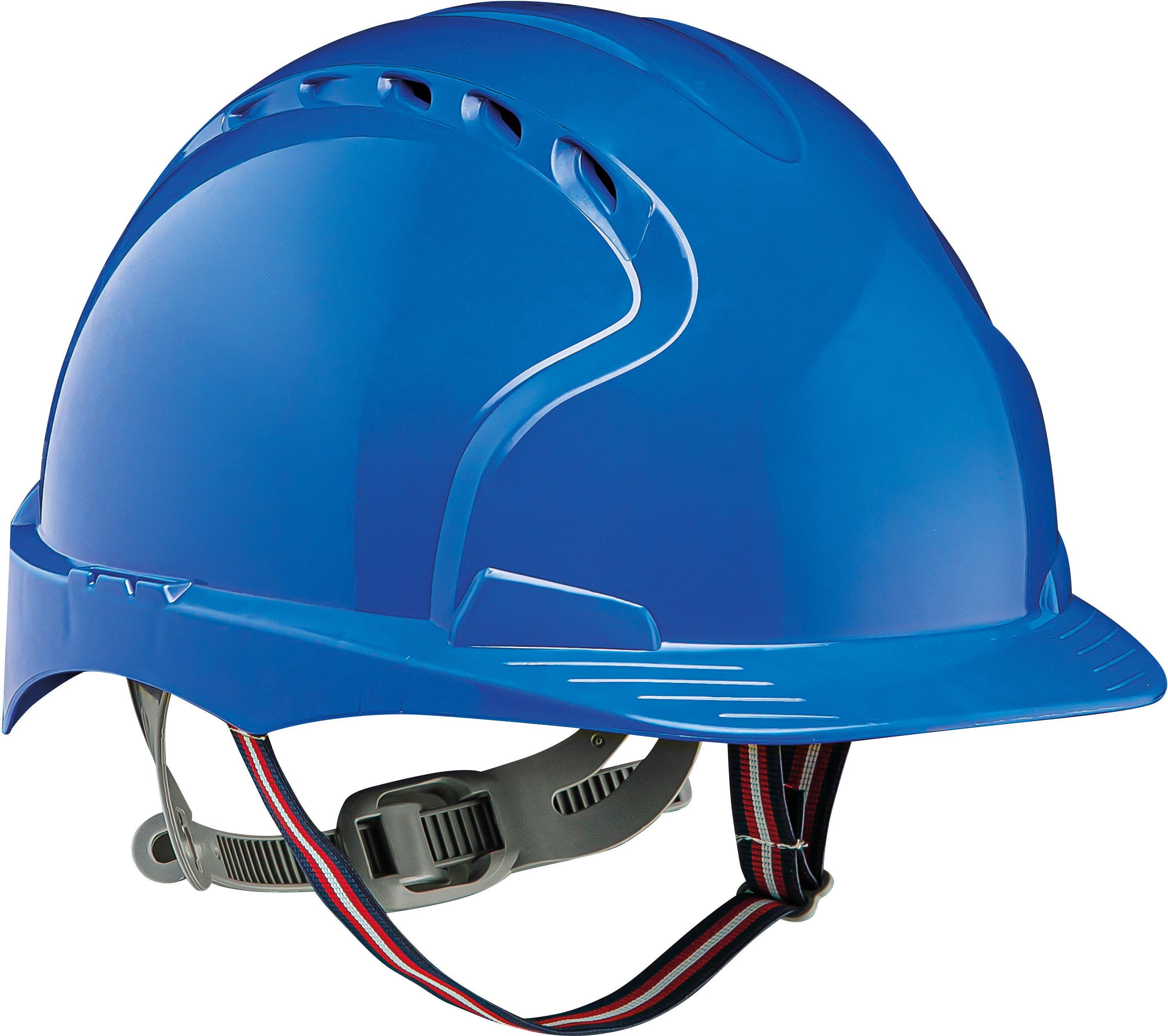 BIZ 731683, Elektrikerhelm Evo 2, blau, mit 2-Punkt-Kinnband