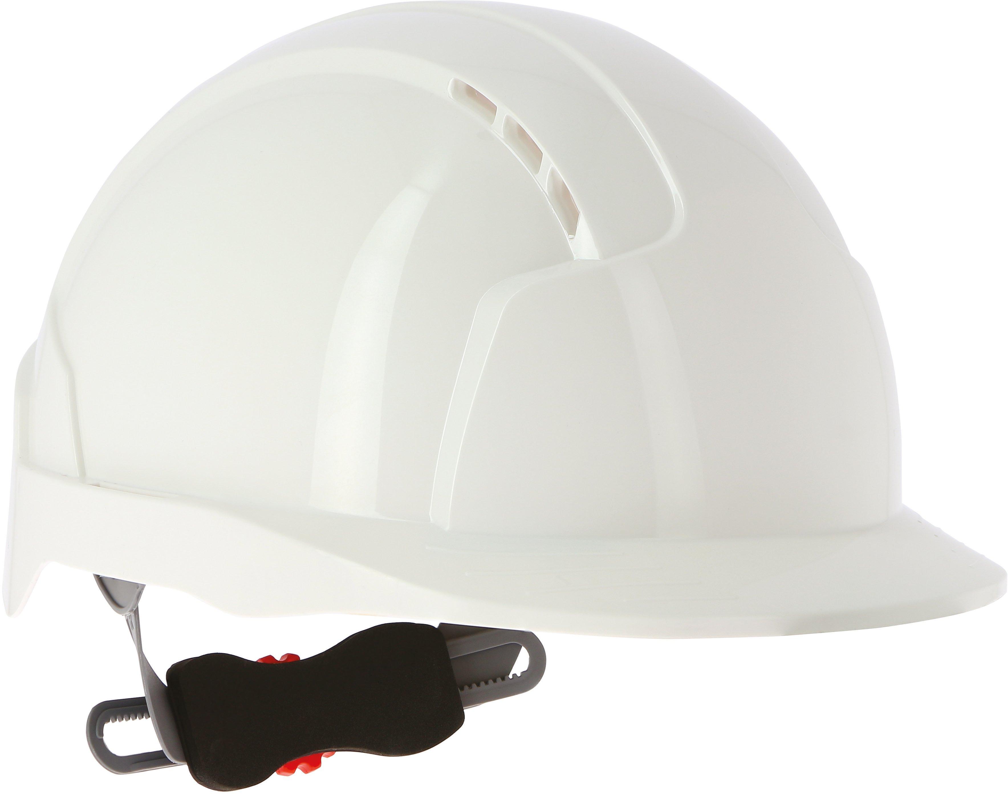 BIZ 731682, Komfortabler Elektrikerhelm Evolite®, weiß, mit Scrollrad