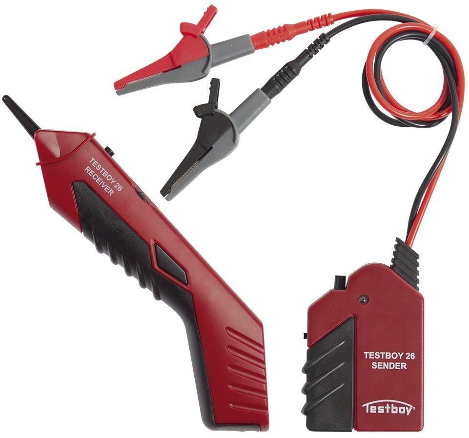 Testboy 26, Leitungssucher-Set mit LED-Taschenlampe