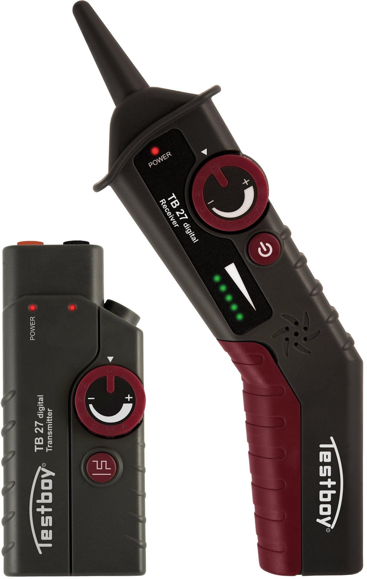 Testboy 27 Digital, Leitungssucher-Set fremdspannungsgeschützt bis 400 V