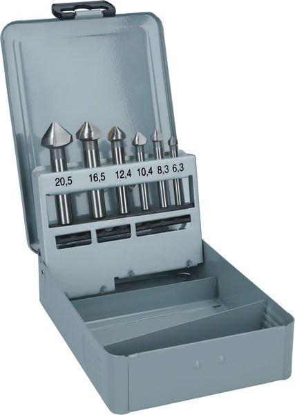 2608597527, PRO Soft Metal HSS Kegelsenker Set, 6-tlg.