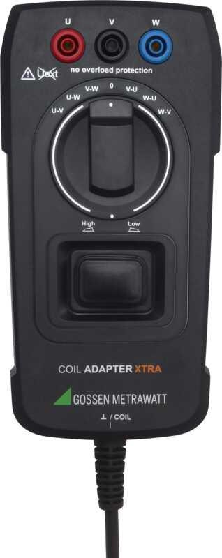 Coil Adapter XTRA, Adapter zur Windungsschlusserkennung mit dem METRAHIT IM XTRA oder E- DRIVE