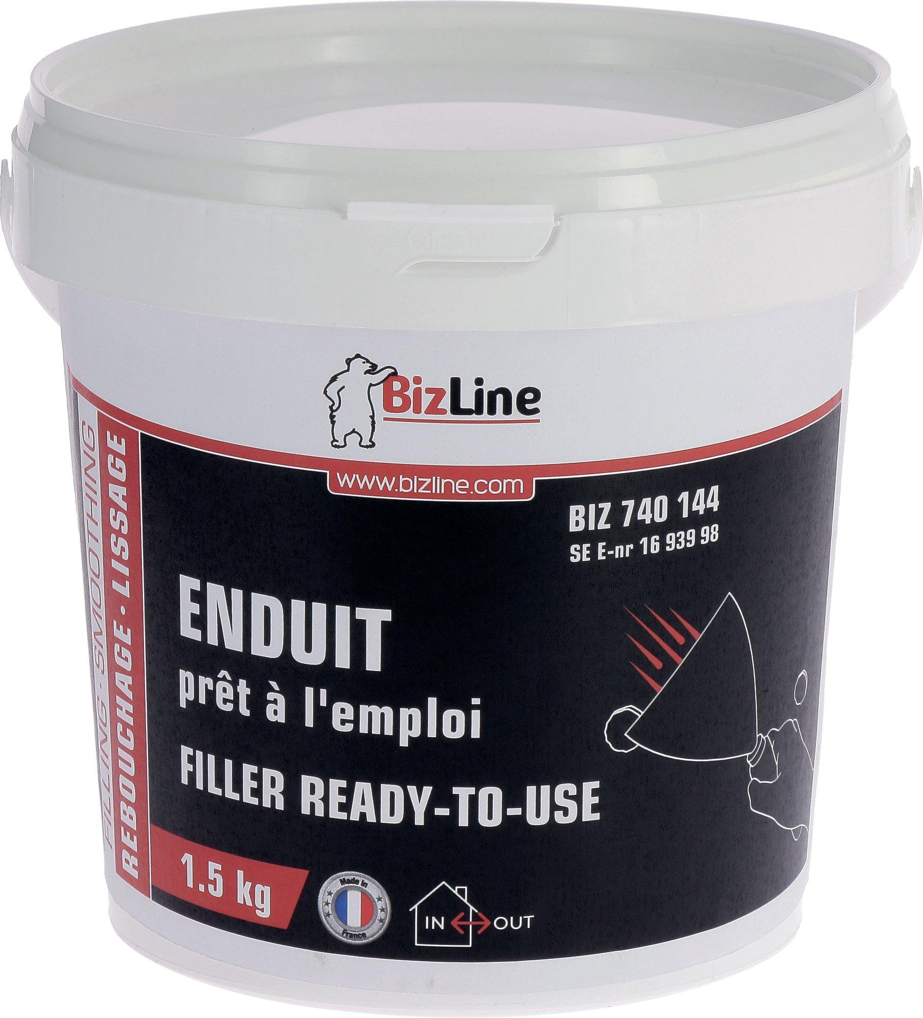BIZ 740144, Eimer gebrauchsbereite Spachtel-/Glättmasse (1,5 kg)