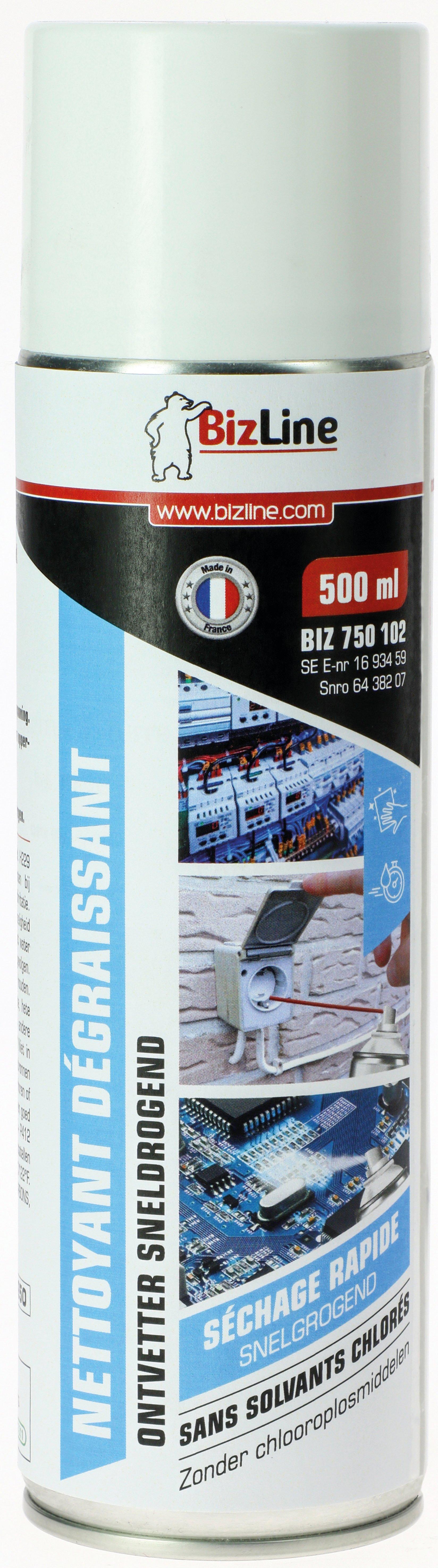 BIZ 750102, Reinigungsmittel, fettlösend und schnell trocknend 500 ml