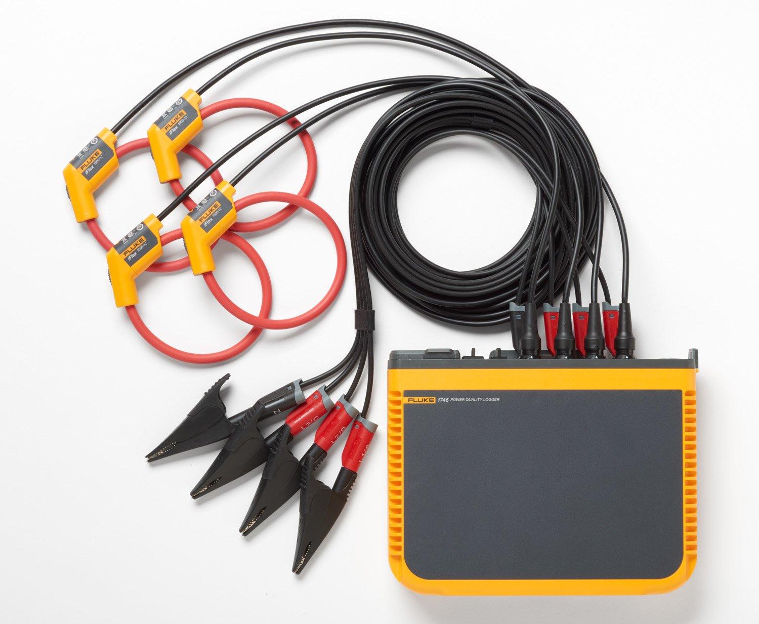 FLUKE-1746/15/EUS, Netzqualitäts-Logger mit iFlex bis 1.500 A, 60 cm, EUS-Version