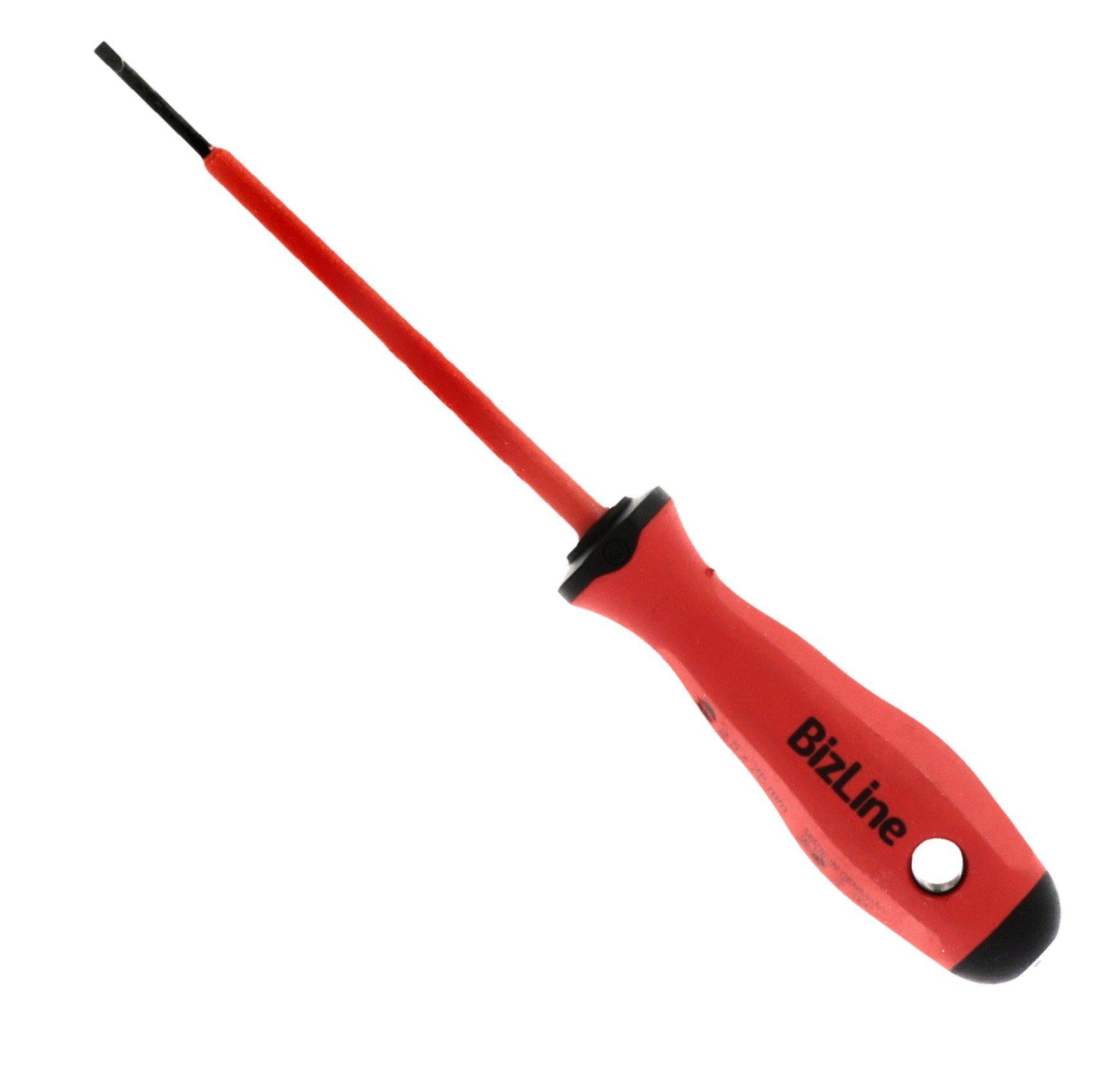 BIZ 790158, Schlitz-Schraubendreher VDE isoliert 2.5 x 75 mm
