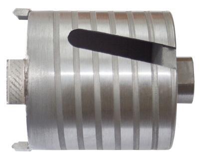 NTOOLZBDTBK68BAKM16.01, Diamant-Trockenbohrkrone, Beton/Beton armiert/Kalksandstein hochverdichtet, 68mm, M16, titanium