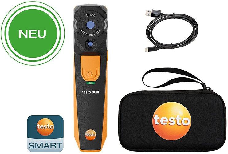 0563 0860, testo 860i Set - Kompakte Wärmebildkamera für Smartphones