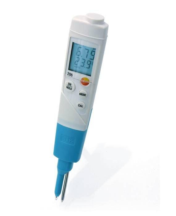 0563 2062, testo 206-pH2 - pH-Messgerät