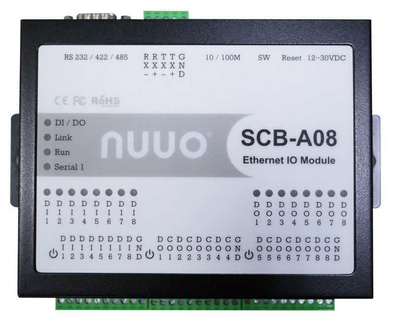 SCB-A08, Ethernet I/O Box passend für NUUO Systeme