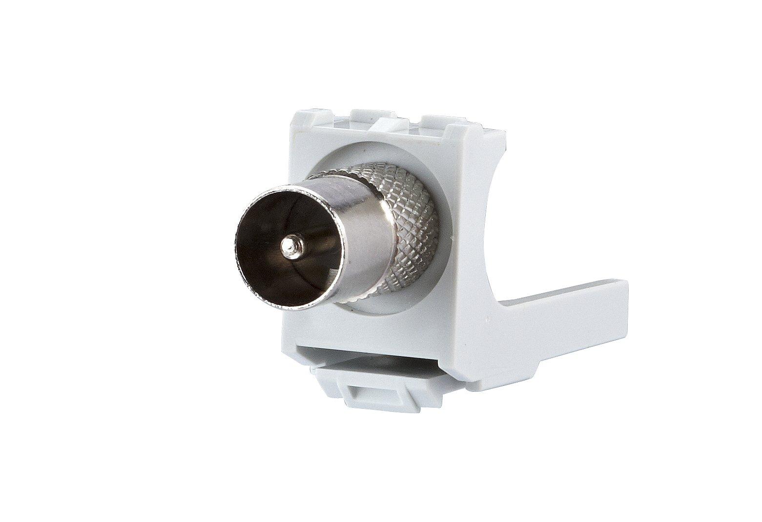 130898-03-I, KOAX modul IEC-Stecker / F-Buchse