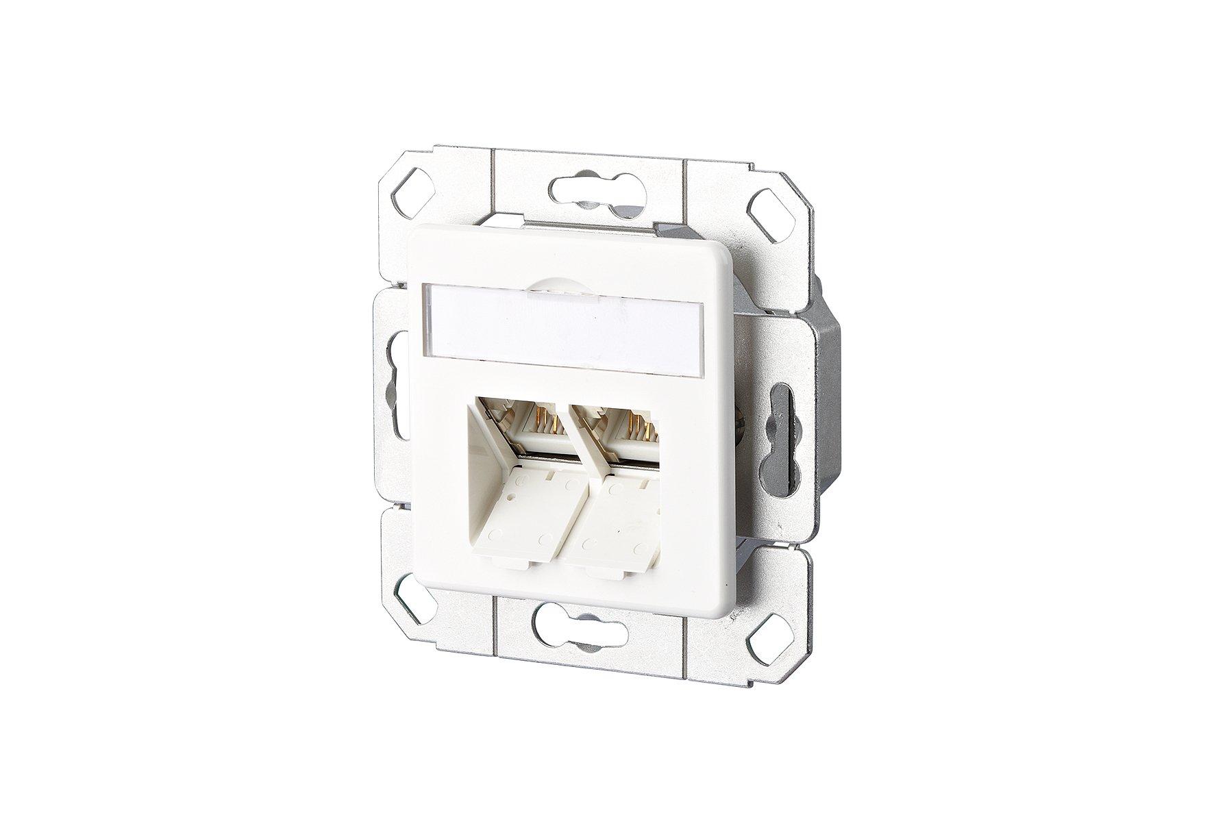 1307381102-I, E-DAT C6 2 Port UPk reinweiß