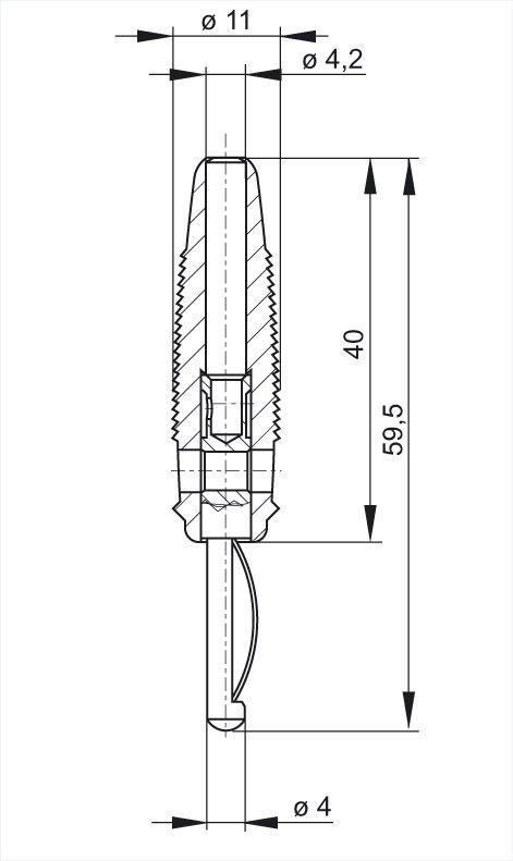 1197 TM06_Stecker, VQ 30 rot / red