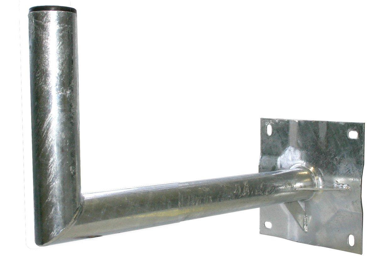 HWAH40-B, Wandhalter Stahl mit Kunststoffkappe, 40cm