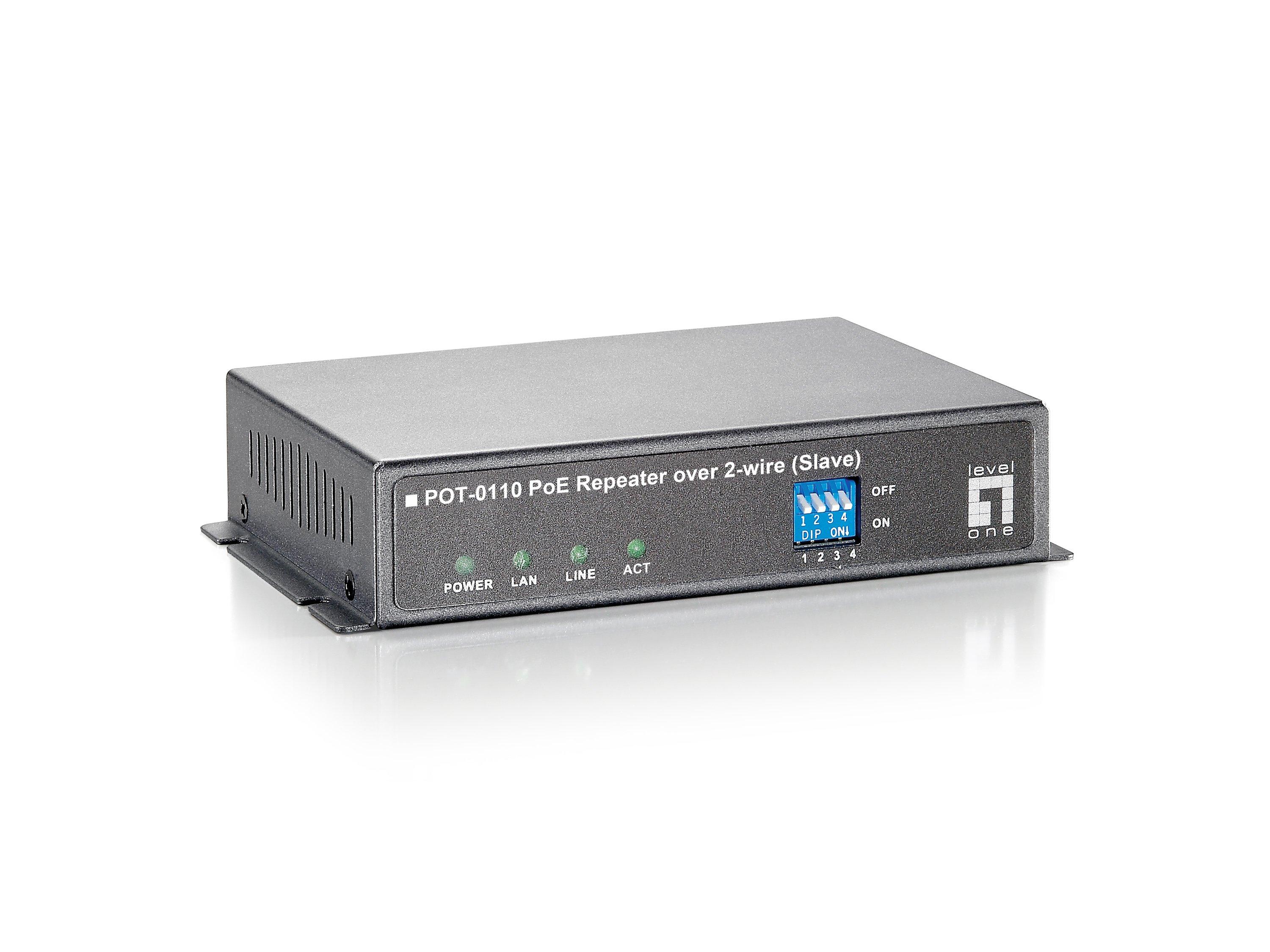 POT-0110, PoE over 2-wire Receiver