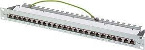 HPPC624LG, Daten Patch Panel Cat.6A(tief) 24xRJ45