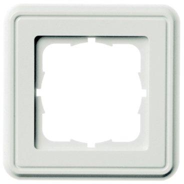 HAMJRAHMEN80AW, 80x80 Rahmen desgin 1-fach, alpinweiß