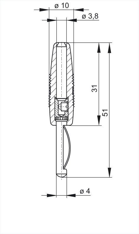 1182 TM06_Stecker, VON 20 gruen / green