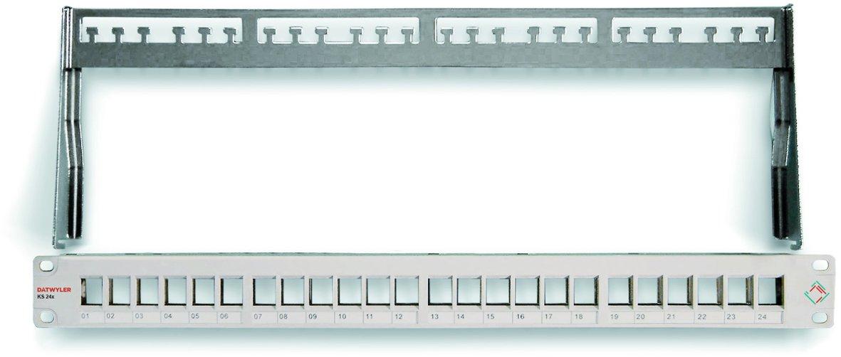 418020, Patch Panel 24xKS 1HE, 19 geschirmt gr