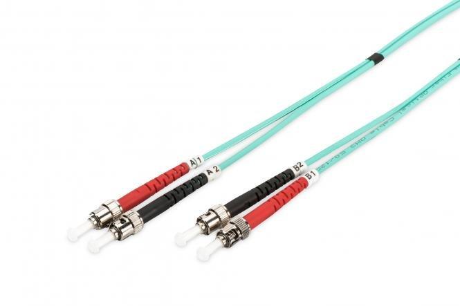 HDK-2511-05/3, LWL-Duplex-Patchkabel ST/ST ST-ST duplex MM 50/125, OM3, 5m