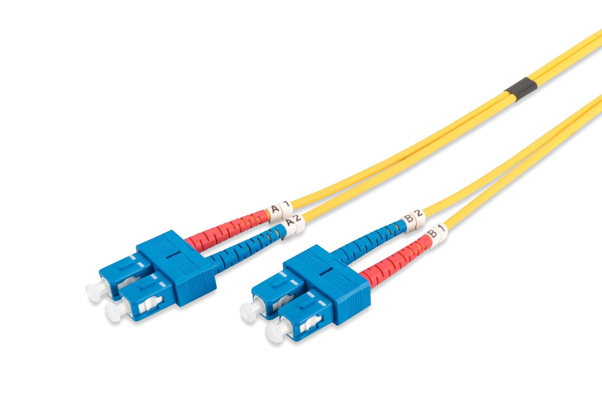 HDK-2922-05, LWL-Duplex-Patchkabel SC/SC SC-SC duplex SM 9/125, OS2, 5m