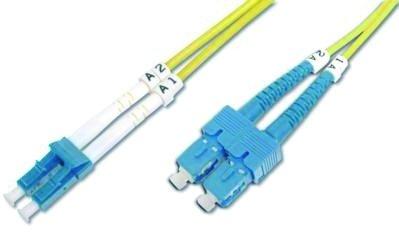 HDK-2932-05, LWL-Duplex-Patchkabel SC/LC SC/LC duplex SM 9/125 , OS2, 5m