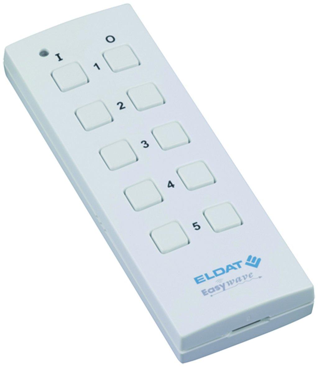 RT34E5005-01-02K, Handsender, Easywave, 5x EIN/AUS, weiß glänzend