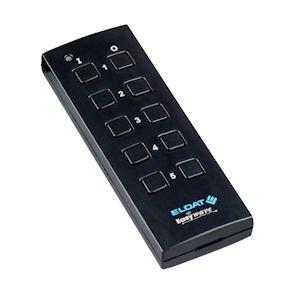 RT34E5005-01-22K, Handsender, Easywave, 5x EIN/AUS, schwarz glänzend