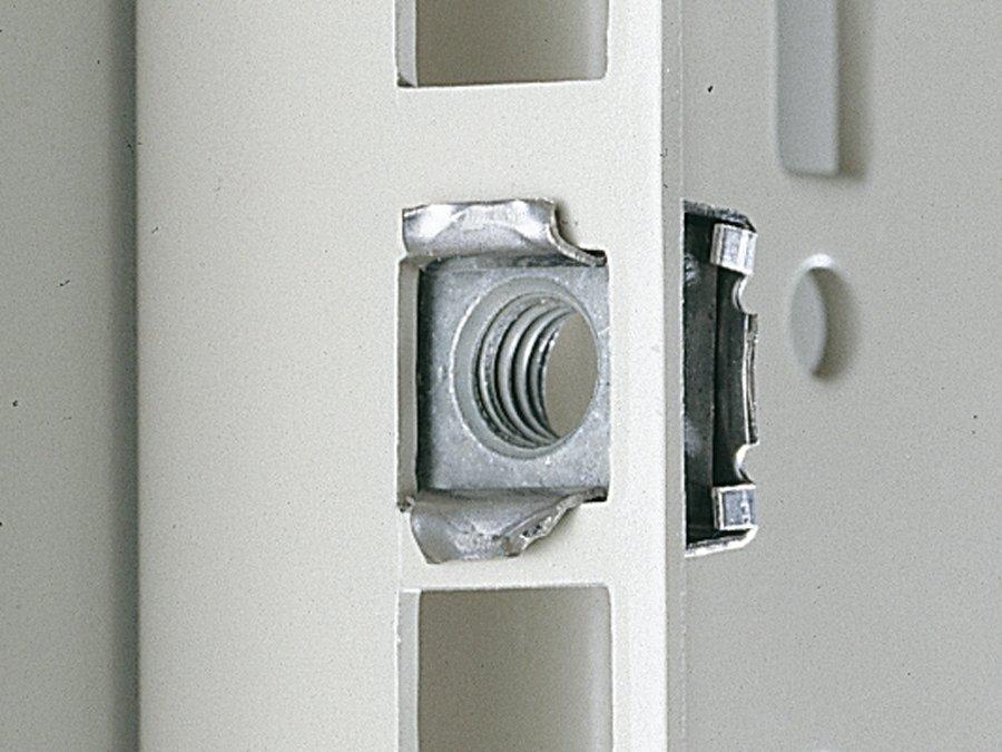 HEL 2094.200, Käfigmutter mit Kontaktierung, M6 für Blechstärke 0,8 - 2,0 mm, Preis per VPE, VPE = 50 Stück