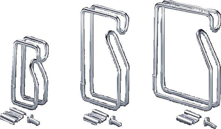 HDK 7111.000, Kabelführungsbügel chromatiert, HT: 65x125 mm, Preis per VPE, VPE = 10 Stück