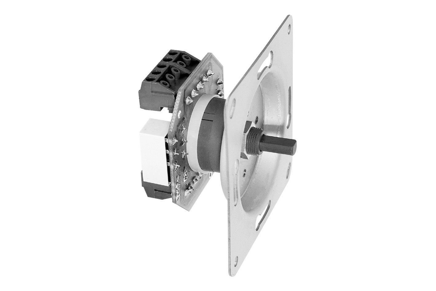 PRO3JUUPR, PRO 3 JU UP-R 6 Programme, 12 Schalterstellungen mit Pflichtrufrelais, passend für JUNG A 500, AS 500, A Creation, CD 500, CD plus, Edelstahl, LS 990,