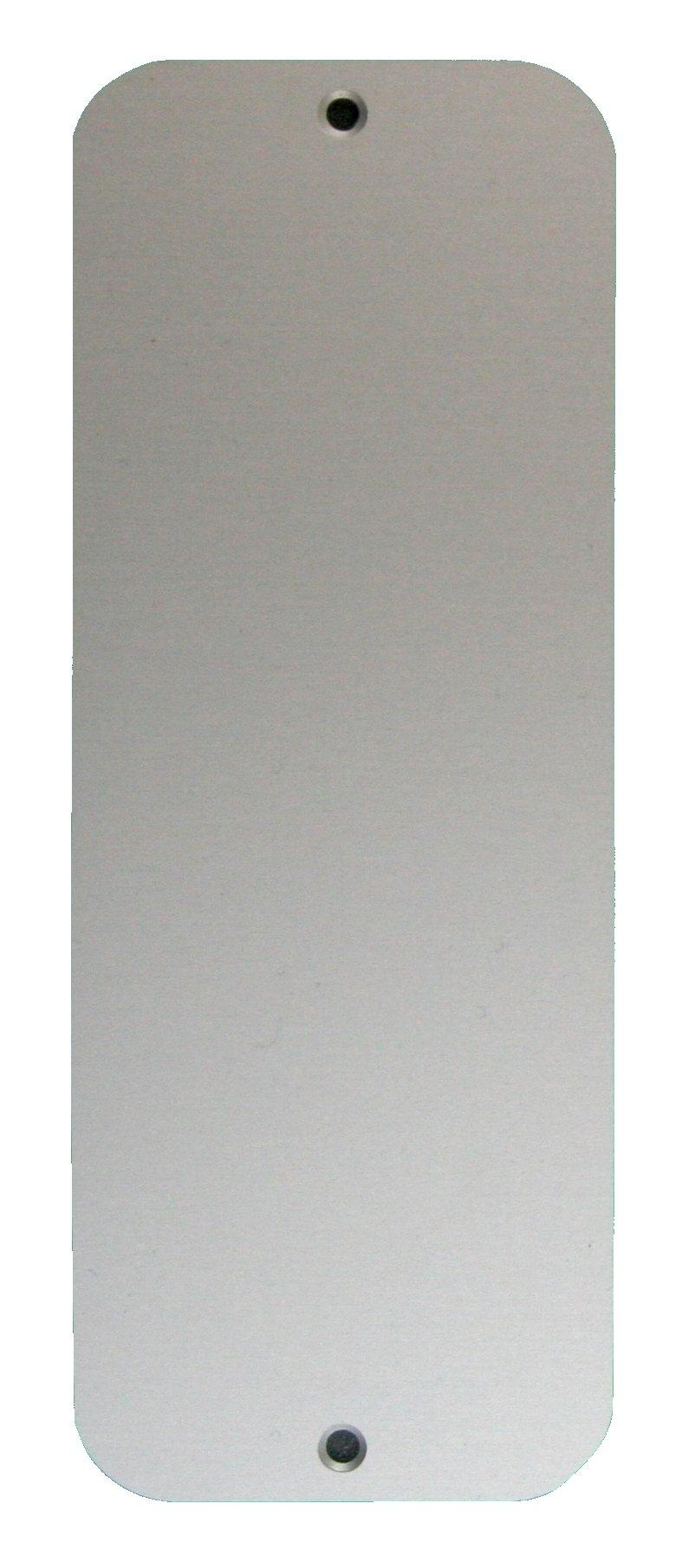 B-Platte 1, Beschriftungsplatte Größe 1, ungraviert