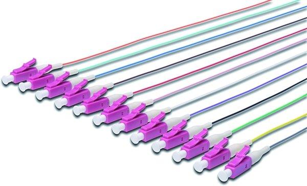 HDK-25332-02-4, Pigtails LC 50/125µ OM4, 2m (Inhalt 12 Stück)